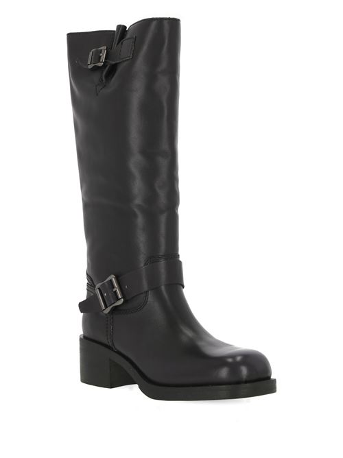 Stivale in pelle nera ASH | TRINIDAD01SONORA BLACK